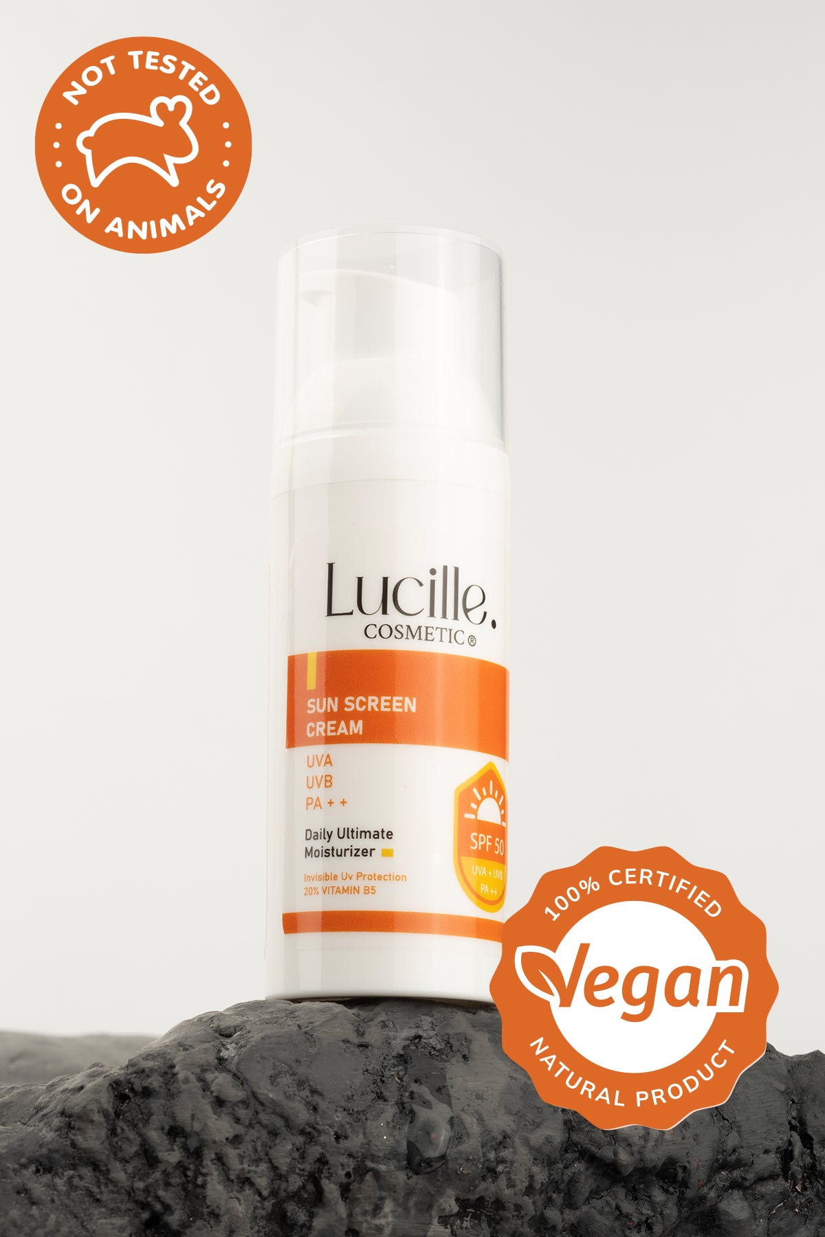 SPF 50 Nemlendirici Güneş Kremi | Yüksek UVA &UVB Koruması | %100 Vegan