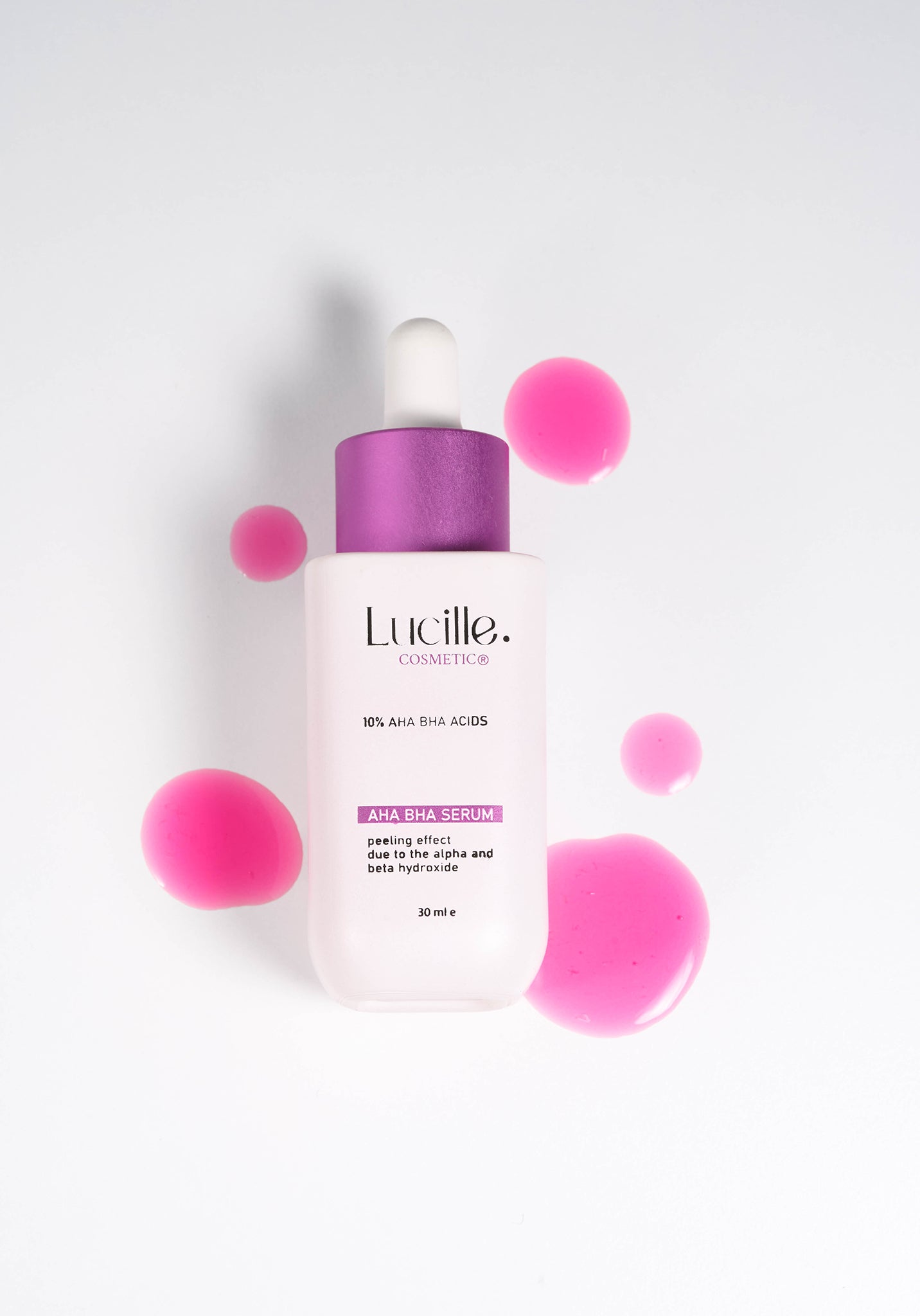 %10 AHA BHA Peeling Serum | Gözenek Arındırıcı, Cilt Düzgünleştirici & Canlandırıcı Bakım | %100 Vegan