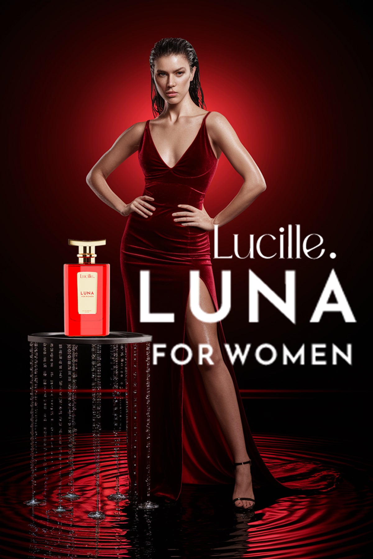 Lucille Luna Özel Kutusunda 100 ML EDP Kadın Parfümü Baharatlı Koku