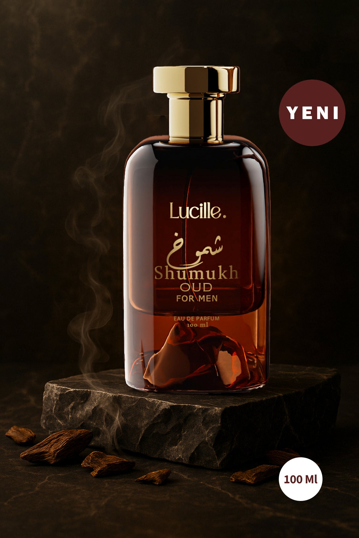 Shmukh Özel Kutusunda 100 ML EDP Erkek Parfümü OUD Kokusu