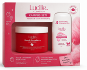Lucille Kampüs Seti 1  ( Stick Kadın Deodorant ve Çilekli Body Scrub )