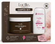 Lucille Kampüs Seti 2 ( Stick Kadın Deodorant ve Kahveli Body Scrub )