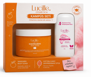 Lucille Kampüs Seti 4  ( Stick Kadın Deodorant ve Mandalina Body Scrub )