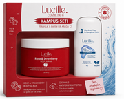 Lucille Kampüs Seti 7 ( Stick Erkek Deodorant ve Strawberry Body Scrub )