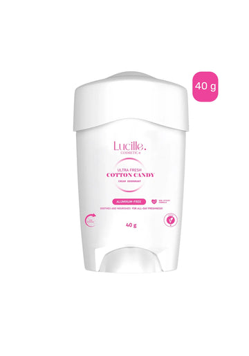 Pamuk Şeker Kokulu Alüminyum İçermeyen Kadın Krem Deodorant | %100 Vegan