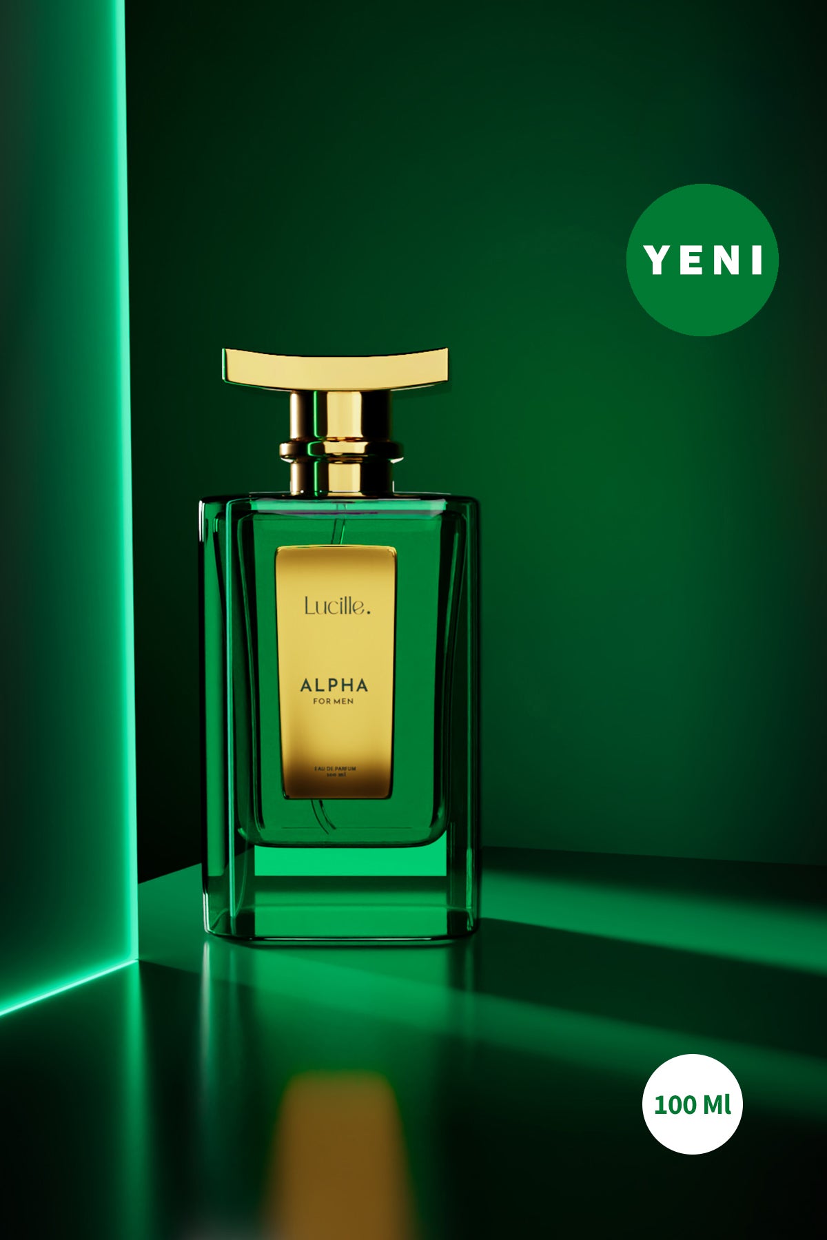 Lucille Alpha Özel Kutusunda 100 ML EDP Erkek Parfümü