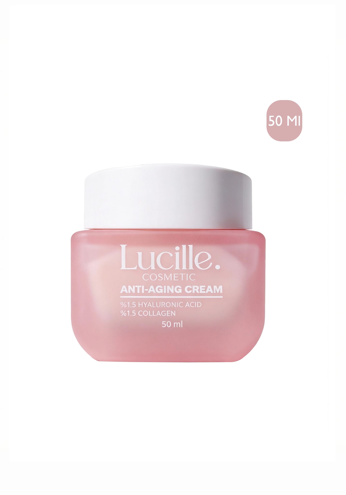 Anti-Aging Yüz Kremi | Yoğun Nem & Dolgunluk Desteği | %1,5 Hyalüronik Asit + %1,5 Hidrolize Kolajen | %100 Vegan