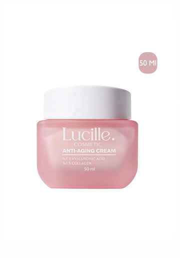 Anti-Aging Face Cream | Intense Hydration &amp; Plumping Support | 1.5% Hyaluronic Acid + 1.5% Hydrolyzed Collagen | 100% Vegan