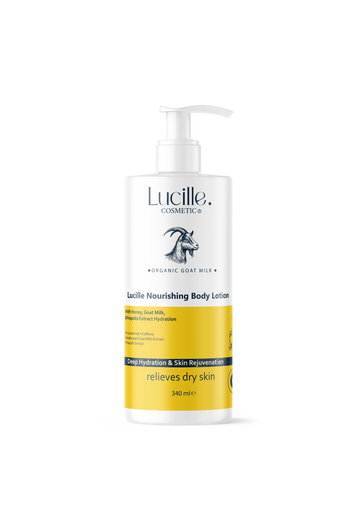 Lucille 100% Vegan Goat Milk and Honey Moisturizing Body Lotion 250ml - Niacinamide