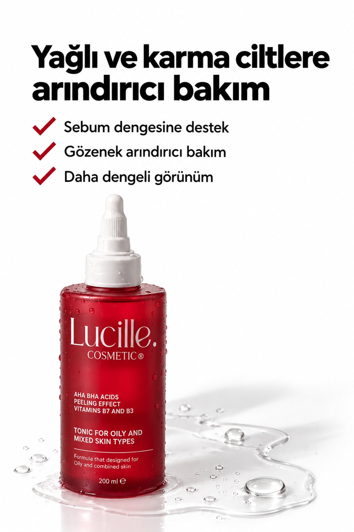 AHA BHA Gözenek Arındırıcı Tonik – Yağlı & Karma Ciltler İçin — bakım özellikleri