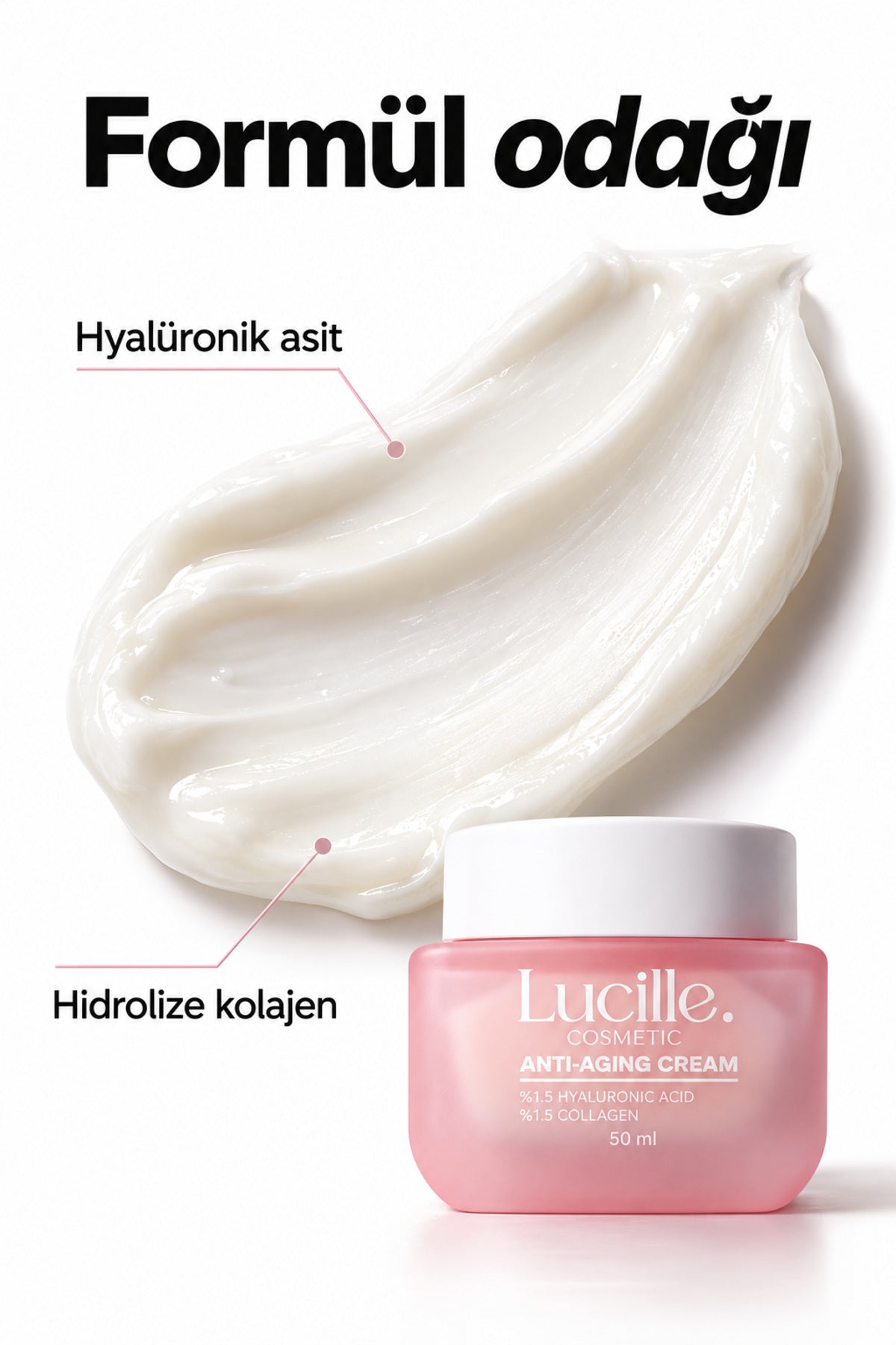 Anti-Aging Yüz Kremi — formül ve doku