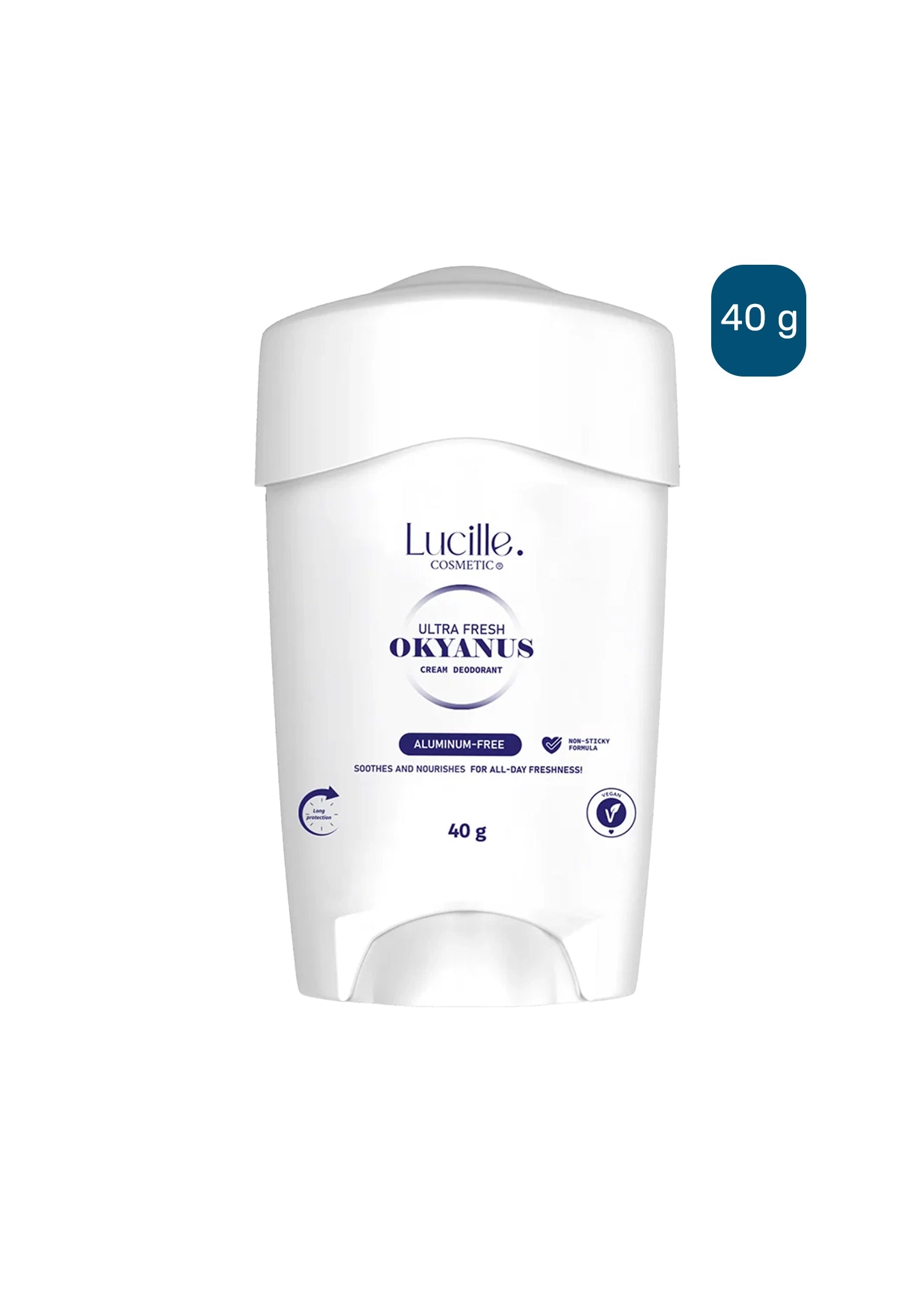 Okyanus Ferahlığı Alüminyum İçermeyen Erkek Krem Deodorant | %100 Vegan